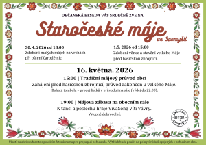 máje 2026