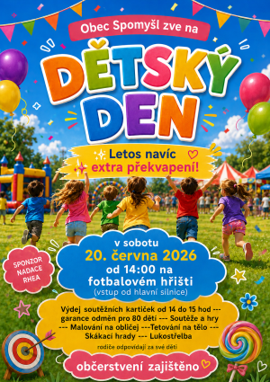 dětský den 2026
